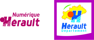 Logo officiel de Plateforme de concertation sur les Usages Numériques dans le Département de l'Hérault